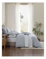 [Private Collection] Althea Quilt Cover Set in Denim