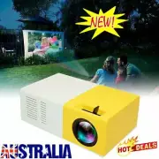 AU Mini Pocket LED Home Cinema Projector HD 1080P Portable Cinema HDMI USB HI