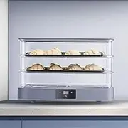 Double-Layer Bread Fermentation Box, Household Electric Dough Fermentation Machine, Adjustable Temperature (200-45℃) + Automatic Humidification, 1 Minute - 24 Hours Timer