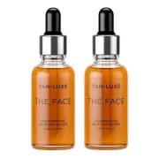 Tan-Luxe The Face Body Illuminating Self-Tan Drops Light/Medium 30ml/50ml Gift
