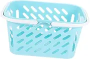 UPKOCH Small Portable Storage Basket with Handles Versatile Sundries Organizer for Groceries and Household Items for Home Picnic Use