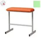 Arcade Game Stool Pair Bench Seat Chair Medal Game Arcade Machine Leather Green