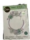 Sizzix Framelits Designed by: Lisa Jones 4 Die Circle Floral Frame Scrapbooking