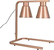 Dual Light Food Insulation Lamp 250W*2, Height Adjustable in Three Gears, for Home and Buffet Cafeteria