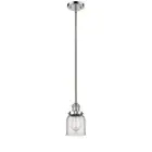 Innovations 1 Light Small Bell Mini Pendant in Polished Nickel - 201S-PN-G52