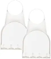 Vaguelly 2Pcs Laundry Cup Holder Drip Catchers for Detergent Fabric Softener Easy Installation Laundry Accessories for Tidy Laundry