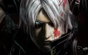 Anime devil may cry dante blonde blue eyes video game Playmat Gaming Mat Desk
