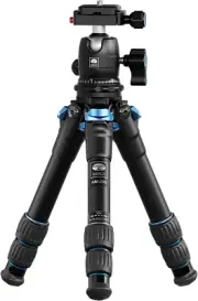 AM203 Mini Travel Tripod with 360° B00K Ball Head, Lightweight Aluminum Tripod f