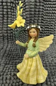 Demdaco - Wildflower Angels - "Gladiola For August Angel" - 2002 - NIB