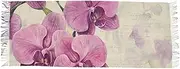 [AIXIWAWA] Women's Pashminas Scarf Art Vintage Flower Print, Shawls Wrap Lightwight with Tassel for Evening Dress Dinner Party, Multicolor