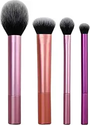 Makeup brush Set - 4-in-1 Brushes: Eye makeup brushes、Foundation Brush、 Concealer Brush、 Blusher Brush Premium synthetic Makeup brushes Premium brush kit (4PCS)