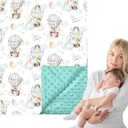 Swaddle Blankets, Soft Breathable Light Baby Blanket, Skin-Friendly Nursery Supplies for Family Friends Home Outdoor Birthdays Mom Daughter