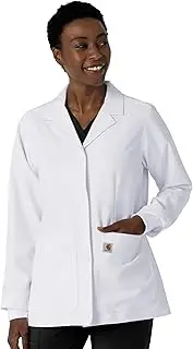 Carhartt Women's Consultation Lab Coat - White, 2X