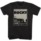 Rocky Balboa Mens T-Shirt Licensed Million To One 100% Black Cotton in SM - 5XL