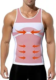 [Casey Kevin] Men's Compression Tank Top Shirts Workout Undershirt Body Shaper Muscle Sleeveless Underwear Vests AK4309 1pcs