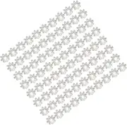 [TEHAUX] Jewelry Making Set 500pcs 8mm Metal Bead Caps Fine Craftsmanship End Caps