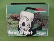 TEXSPORT Portable Outdoor Fan/Light Camping Battery Operated Lantern Fan