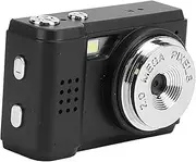 Mini Camera, 1080P 2MP Compact Small Camera with Keychain Hole, 15X Macro Lens, 198 Degree Wide Angle Lens, Video Recorder for Kids