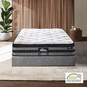 Bedra Bedding 21cm Single Bed Mattress with Pillow Top Single Size Mattress Medium