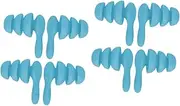 HAPINARY 2sets Swimming Earplugs Earbuds Noise Reduction for and Travel 2pairs*2