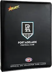 Official AFL Port Adelaide Collector Card Vinyl Album