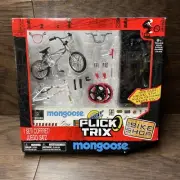 FLICK TRIX FT BIKE SHOP MONGOOSE RED BLACK WHITE METAL MODEL BIKE BRAND NEW