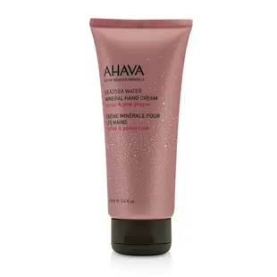 愛海珍泥 Ahava - 礦植物柔滑滋潤護手霜Deadsea Water Mineral Hand Cream(仙人掌&粉紅胡椒)