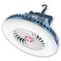 在飛比找momo購物網優惠-【趣野】C03多功能LED風扇燈 三檔風速 兩段照明 可磁吸