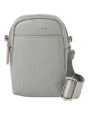 [Mocha] Tessa Phone Crossbody Bag in Mint