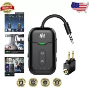 Bluetooth 5.4 2-in-1 Transmitter Receiver for Travel with aptX Low Latency