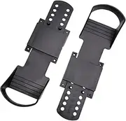 Rower Pedal Parts - Rower Pedal Replacement, Rowing Machine Pedal | Non-Slip Exercise Pedals Durables Foot Plates Cardio Workout, Anti-Slip Rowing Bicycles Pedals, Compatible with Home Gym Equipment