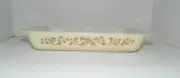 Vintage PYREX Golden Acorn #548-B Rectangular Dish 1 1/4 QT VGC