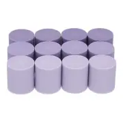 Pencil Erasers, 12 Pcs Rubber Round Gradient Mini Cute Erasers, Purple