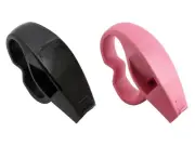 Fox 40 CAUL Fingergrip Whistle Black Pink Hockey Soccer Football Referee Coach