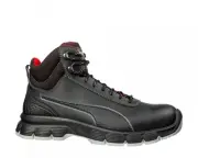 PUMA Safety Men's 6" Condor Mid Steel Toe ESD Work Boot Black - 630105-BLACK, Bl