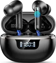 Wireless Earbuds Bluetooth 5.4 Headphones Noise Cancelling, 40H Playtime Blue...