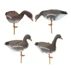 4Pcs Realistic Goose Hunting Decoy Scarecrow Decoys Deterrent Repeller