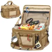 30L Large Camping Storage Bag Collapsible Trunk Organizer Waterproof 4 Dividers
