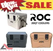 SALE FREE USA SHIP - ROC 20QT PREMIUM ROTOMOLDED ICE CHEST BEER/POP BEACH COOLER