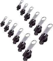 Universal Zipper Repair Kit Instant Fix Clothes Bag Replacement Zipper Slider Teeth 12Pcs Zip Slider Teeth Zippers