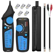 BSIDE Wire Tracker RJ45 RJ11 Network Cable Tester, Dual Knob with Anti-Interfere