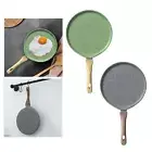 Nonstick Crepe Pan Round Crepe Makers Pan Griddle Pan for Stovetop BBQ Grill