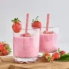 Beverage Straws Bpa-free Paper 100pcs Vibrant Color Disposable Grade Bpa