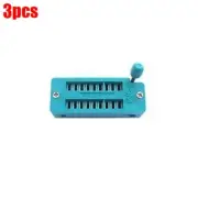 3Pcs 18 Pin Zif Universal Dip Tester Test Socket New Ic lq