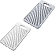 Washboard for Laundry Hand Washing Board Plastic Rectangle Washboard Sturdy Non-Slip Easy to Clean