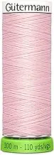Gutermann Recycled Polyester Thread, 110 yd, Petal Pink