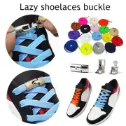 No Tie Shoe Laces Adult Kid Elastic Trainer laces Lazy Easy No-tie Shoelaces New