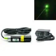 532nm 100mw Green Dot Laser Diode Module Positioner With 5V Adapter 18x75mm