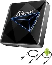 OTTOCAST Wireless Android Auto Adapter A2Air Pro, 2023 Upgrade Wireless Car Adapter for Android Auto, Converts Wired Android Auto to Wireless, Easy Setup Direct Plug-in USB Adapter, No Delay