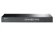 TP-Link TL-SF1016 16-Port 10/100Mbps Rackmount Switch MAC MDI/MDIX Steel Case
